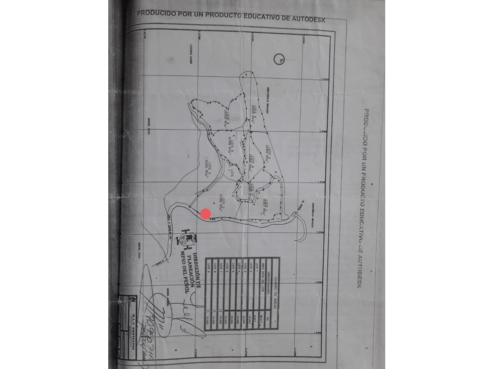 Venta de lote en El Peñol Antioquia