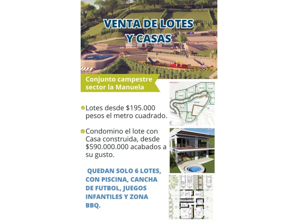 Venta de Lote en la Manuela, Manizales COD 6819431