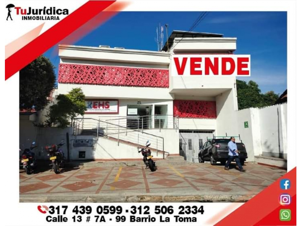 SE VENDE EDIFICIO COMERCIAL DOS PISOS  - NEIVA (HUILA - COL)