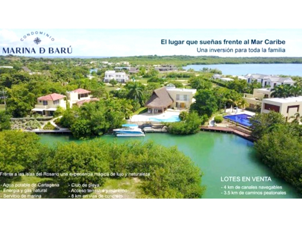 Lote en Baru - Cartagena