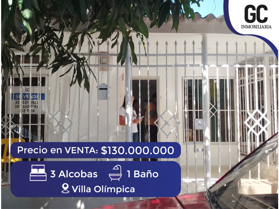 Se vende casa / villa olímpica