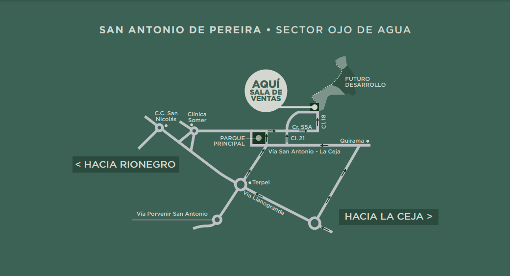 Apartamento en venta en San Antonio de Pereira