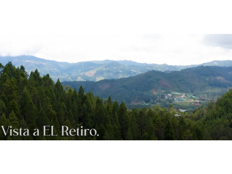 Hermoso Lote en Venta Sector Tequendamita - El Retiro