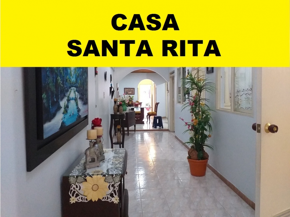 VENTA CASA SANTA RITA PALMIRA