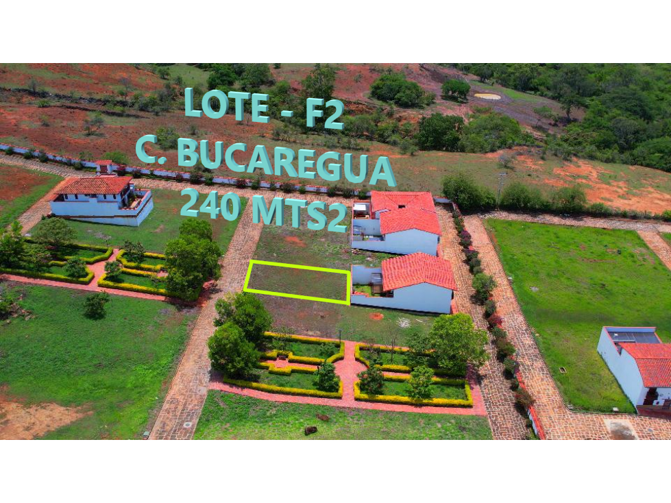 Lote F2 Conjunto Bucaregua Barichara Sector Bagari