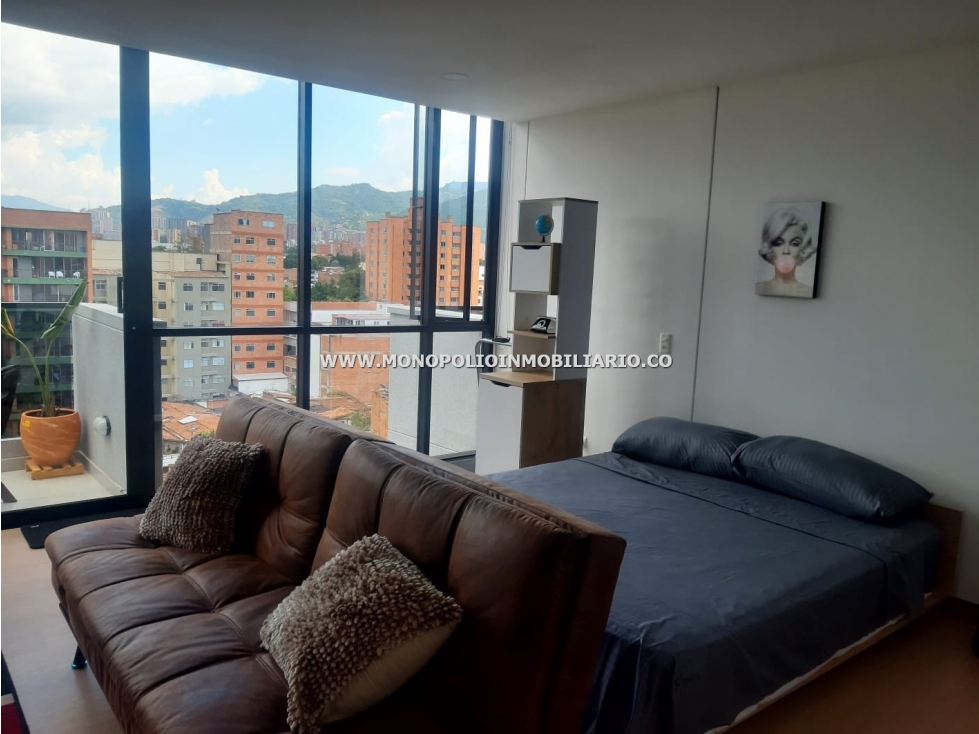 APARTAESTUDIO LOFT AMOBLADO EN ARRIENDO- SECTOR LAURELES COD: 24042