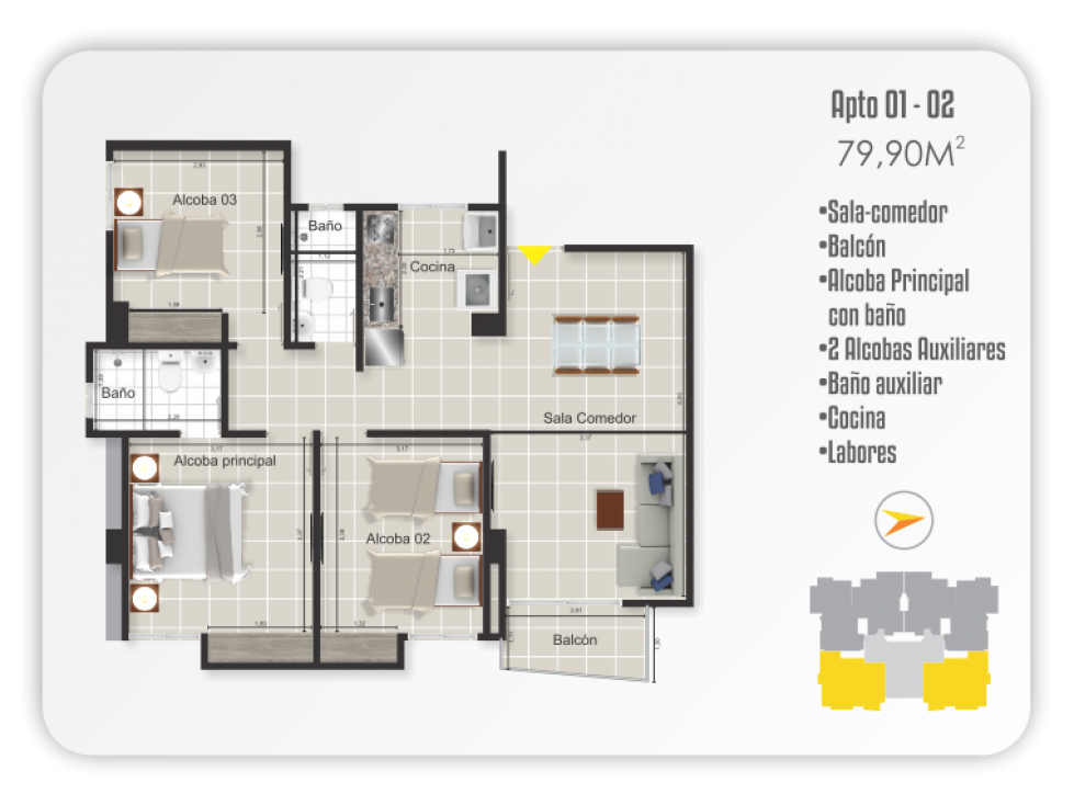 APARTAMENTOS SOBRE PLANOS EN SINCELEJO