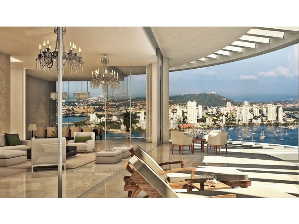 VENTA DE APARTAMENTO EN EL  EXCLUSIVO EDIFICIO PORTOMARINE CARTAGENA